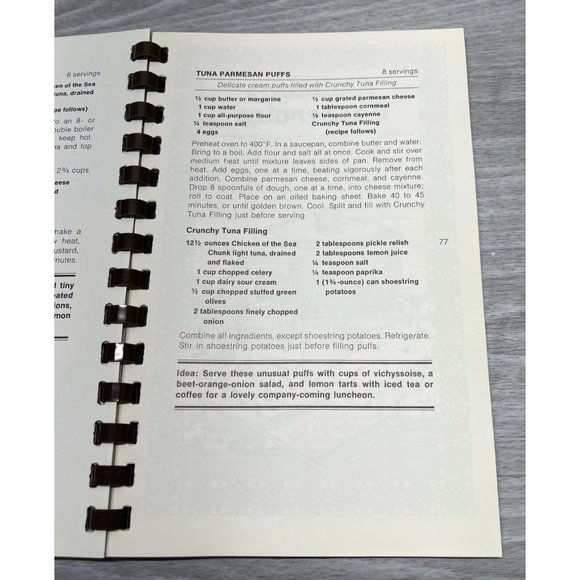 Tempting Tuna Cookbook Chicken of the Sea Recipes 1976 Vintage - Picture 9 of 9